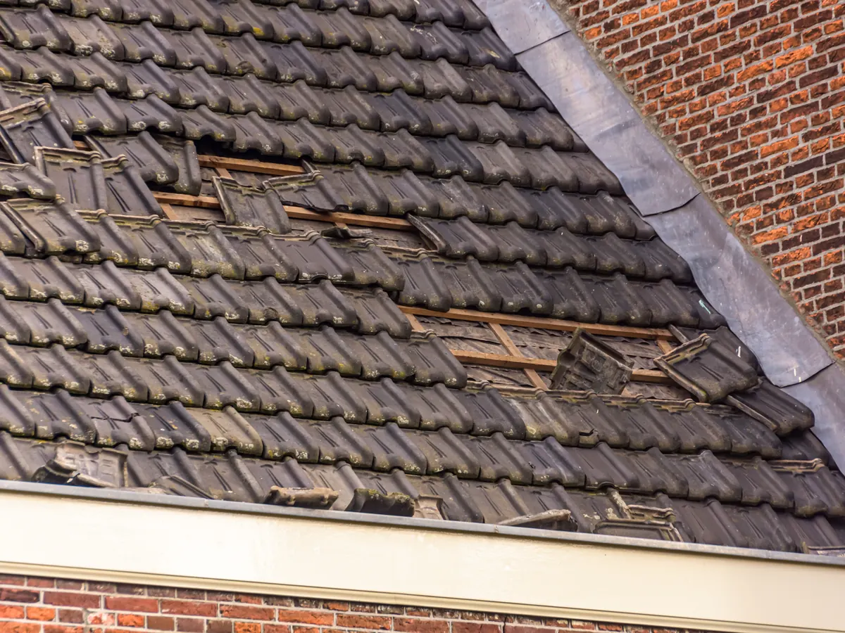 Emergency Roofers on a property near Droitwich